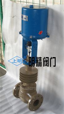 zsap 不銹鋼智能一體式電子式電動頂導向調節閥
